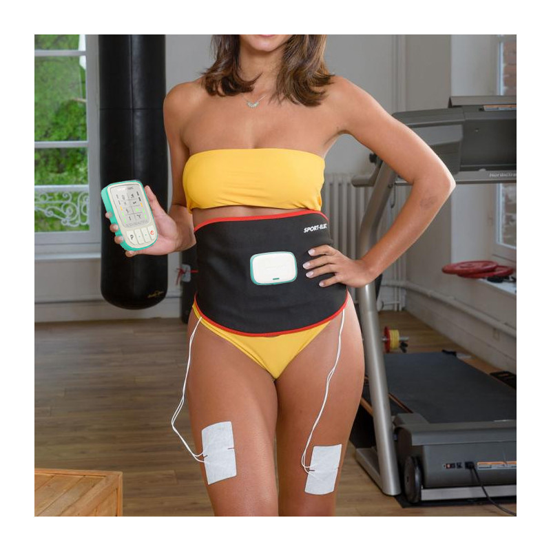 Ceinture abdominale beauty body mobil-gym avec electrostimulation - 6 modes  d'entraînement des abdos - sport fitness - Conforama