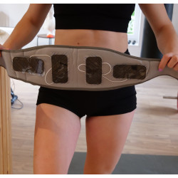 CEINTURE FESSIÈRE POUR ÉLECTROSTIMULATION MUSCULAIRE COMPATIBLE