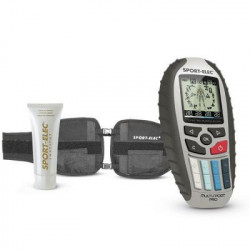 Ceinture Abdominale EMS électro-stimulatrice - Tonifie Muscles Sans Gel, 6 Modes, Rechargeable USB - Pour Abdos, Bras, Cuisses