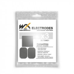 3 électrodes WX compatibles appareils Slendertone • Electrostimulat